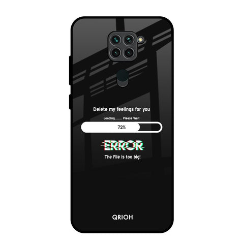 Error Glossy Case for Redmi Note 9