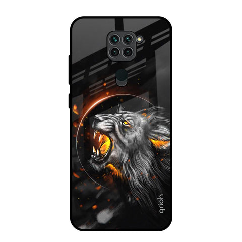 Aggressive Lion Glossy Case for Redmi Note 9