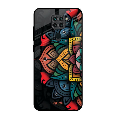 Retro Gorgeous Flower Glossy Case for Redmi Note 9