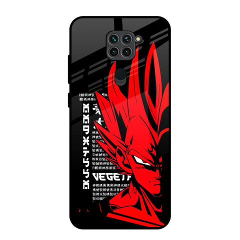 Red Vegeta Glossy Case for Redmi Note 9