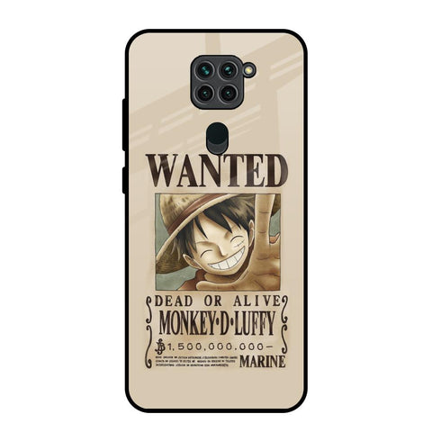 Luffy Wanted Glossy Case for Redmi Note 9