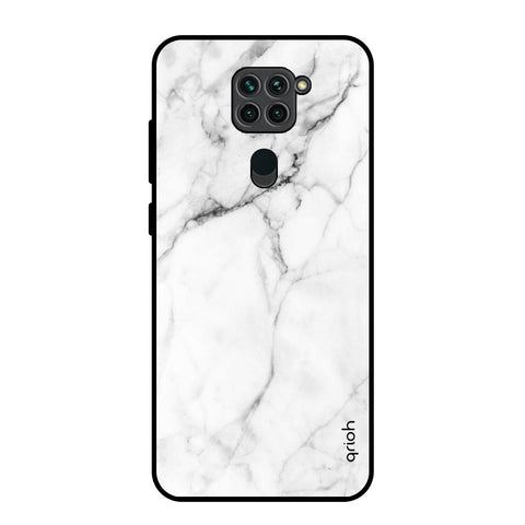 Modern White Marble Glossy Case for Redmi Note 9