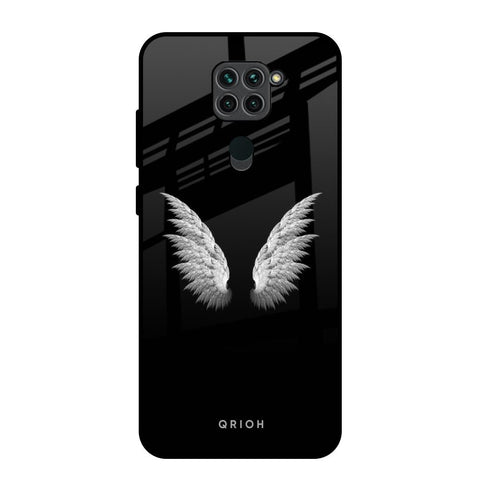 White Angel Wings Glossy Case for Redmi Note 9