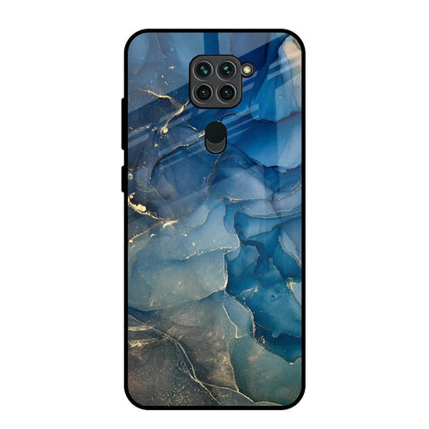 Blue Cool Marble Glossy Case for Redmi Note 9