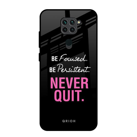 Be Focused Glossy Case for Redmi Note 9