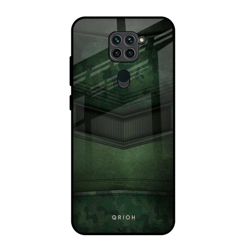 Green Leather Glossy Case for Redmi Note 9