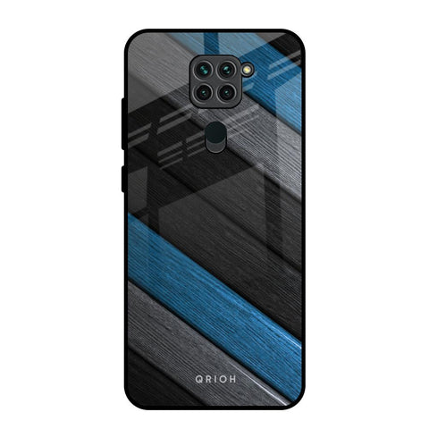 Multicolor Wooden Effect Glossy Case for Redmi Note 9