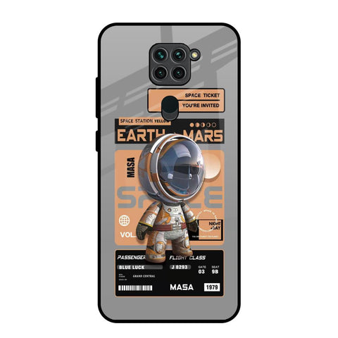 Space Ticket Glossy Case for Redmi Note 9