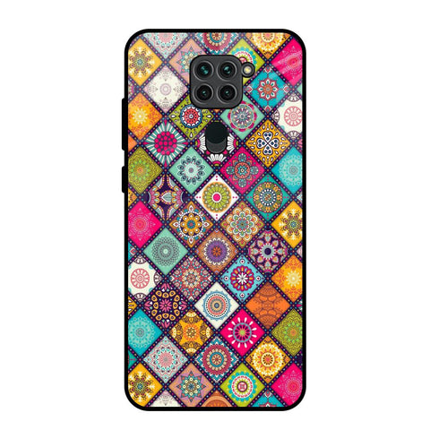 Multicolor Mandala Glossy Case for Redmi Note 9