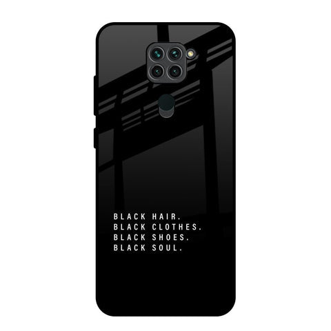 Black Soul Glossy Case for Redmi Note 9