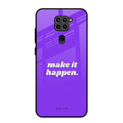 Make it Happen Glossy Case for Redmi Note 9