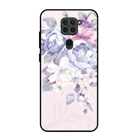 Elegant Floral Glossy Case for Redmi Note 9