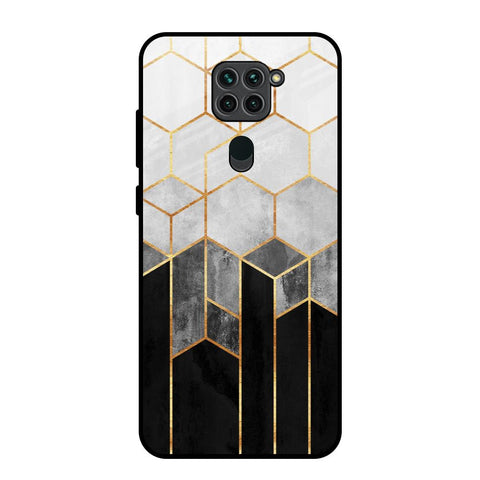 Tricolor Pattern Glossy Case for Redmi Note 9