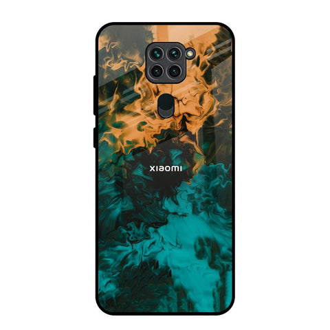 Watercolor Wave Glossy Case for Redmi Note 9