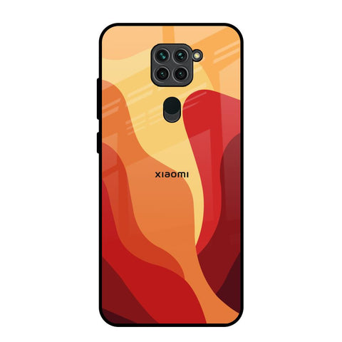 Magma Color Pattern Glossy Case for Redmi Note 9