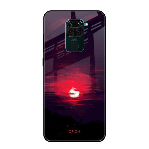 Morning Red Sky Glossy Case For Redmi Note 9