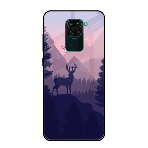 Deer In Night Glossy Case For Redmi Note 9