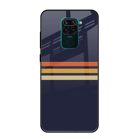 Tricolor Stripes Glossy Case For Redmi Note 9