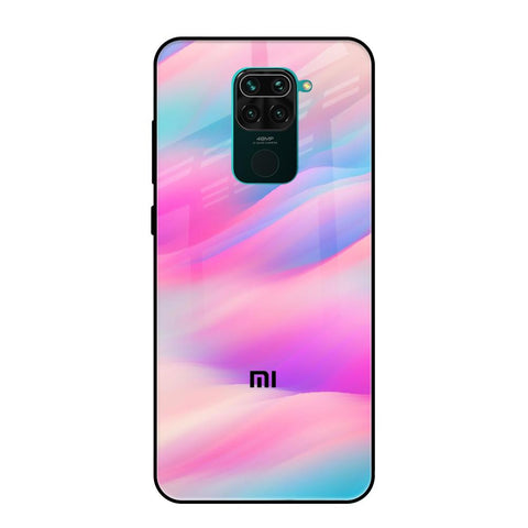 Colorful Waves Glossy case for Redmi Note 9