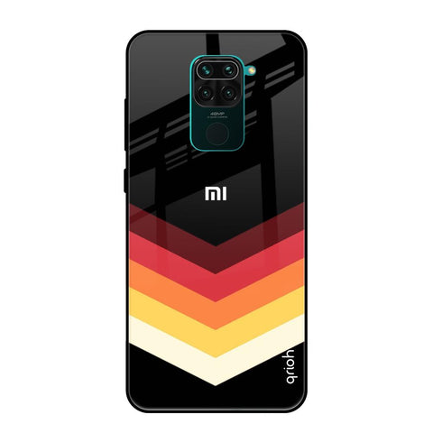 Abstract Arrow Pattern Glossy Case For Redmi Note 9