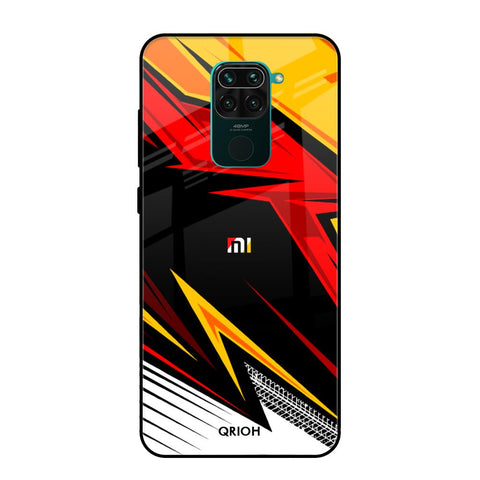 Race Jersey Pattern Glossy Case For Redmi Note 9