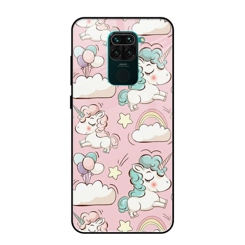 Balloon Unicorn Glossy case for Redmi Note 9