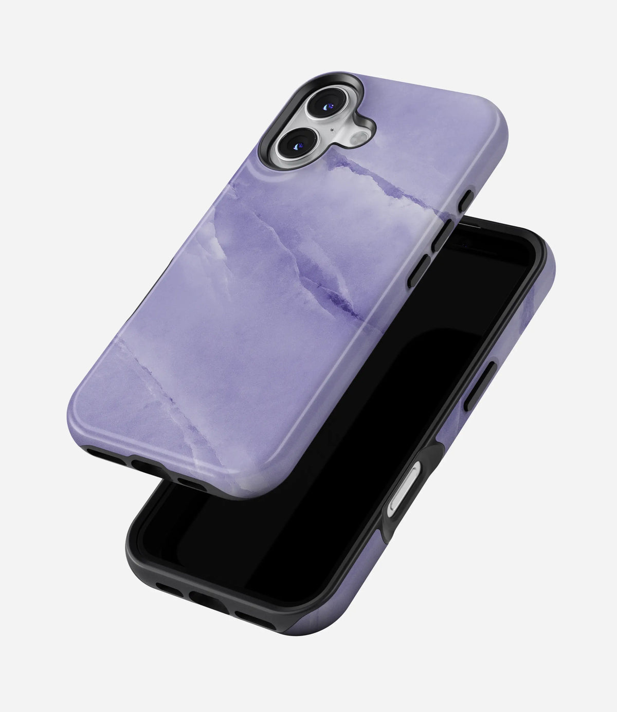 Lavender Quartz Premium Tough Shining Phone Case (Double Layer) Available For All iPhone Models