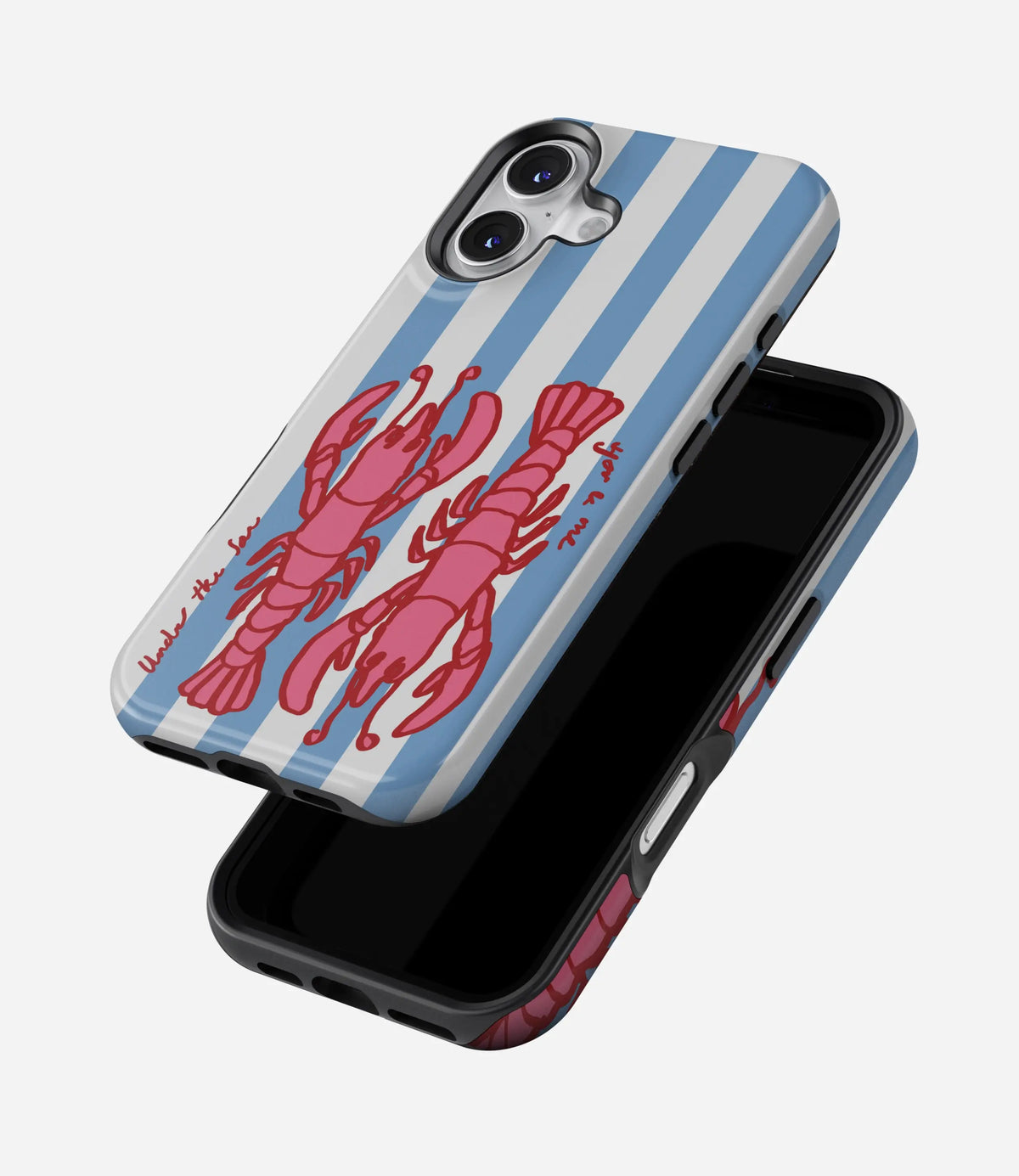 Forever Pair Premium Tough Shining Phone Case (Double Layer) Available For All iPhone Models