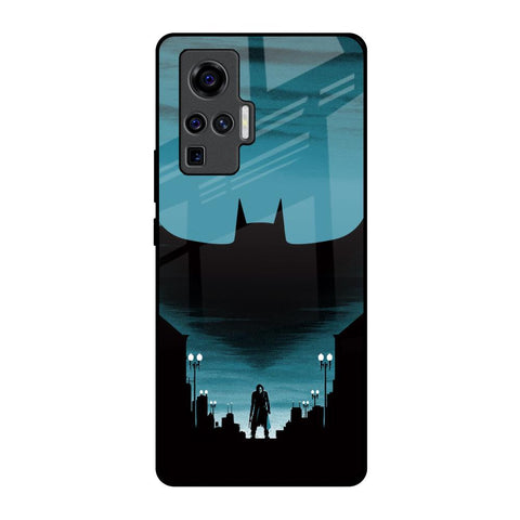 Cyan Bat Glossy Case for Vivo X50 Pro