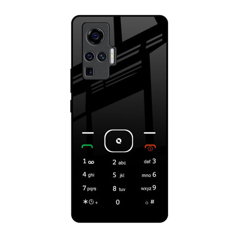 Classic Keypad Pattern Glossy Case for Vivo X50 Pro