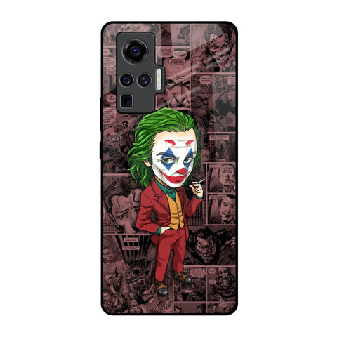 Joker Cartoon Glossy Case for Vivo X50 Pro