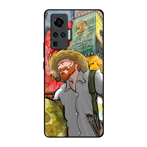 Loving Vincent Glossy Case for Vivo X50 Pro