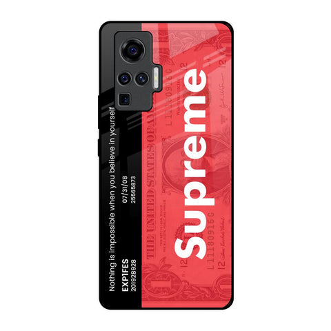 Supreme Ticket Glossy Case for Vivo X50 Pro