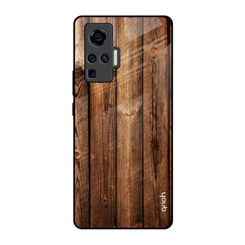 Timber Printed Glossy Case for Vivo X50 Pro