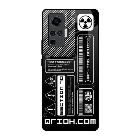 Futuristic Art Glossy Case for Vivo X50 Pro