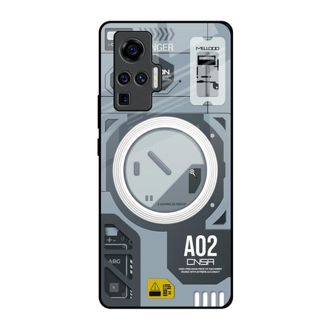 Modern Technology Glossy Case for Vivo X50 Pro