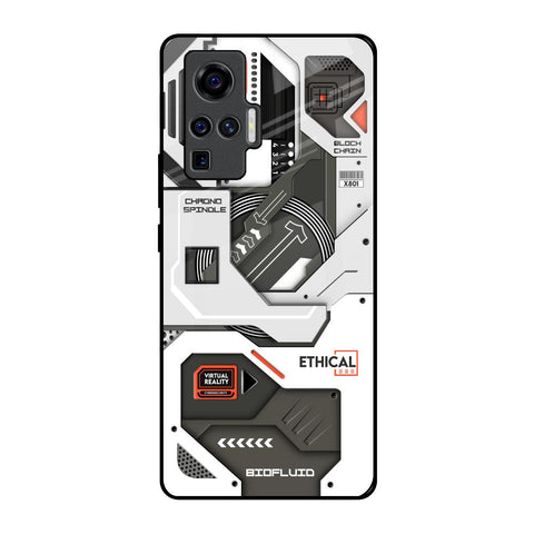 Explore Circuit Glossy Case for Vivo X50 Pro
