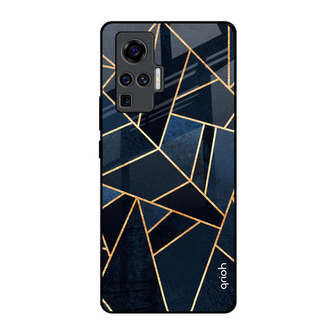 Abstract Tiles Glossy Case for Vivo X50 Pro