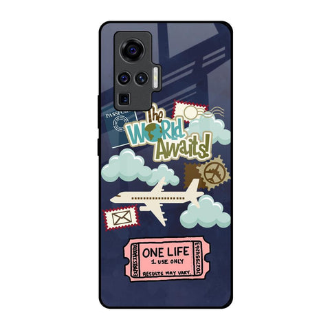 Tour The World Glossy Case For Vivo X50 Pro