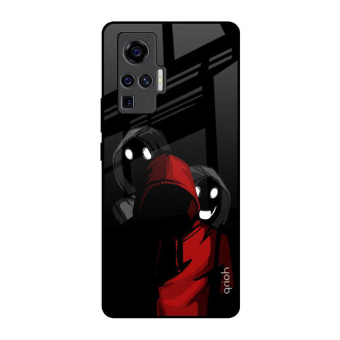 Shadow Character Glossy Case for Vivo X50 Pro