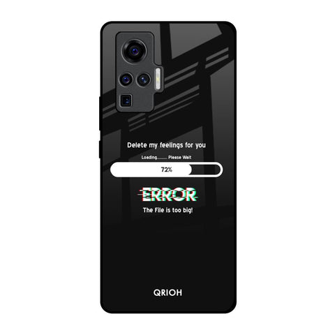 Error Glossy Case for Vivo X50 Pro