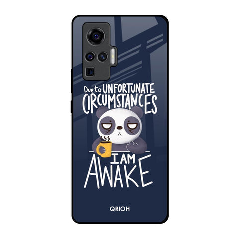 Struggling Panda Glossy Case for Vivo X50 Pro