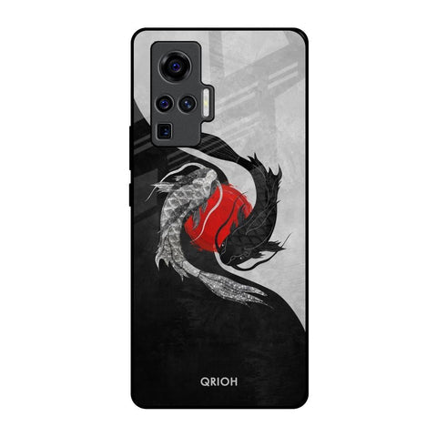 Japanese Art Glossy Case for Vivo X50 Pro