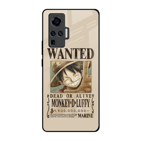 Luffy Wanted Glossy Case for Vivo X50 Pro