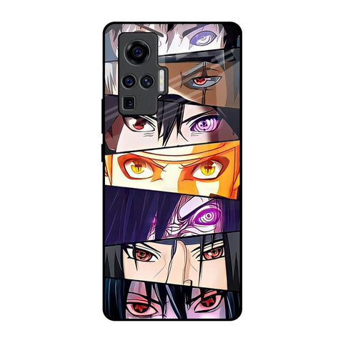 Anime Eyes Glossy Case for Vivo X50 Pro