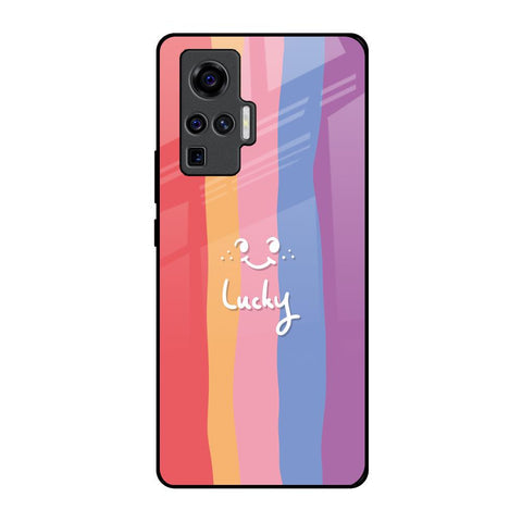 Lucky Abstract Glossy Case for Vivo X50 Pro