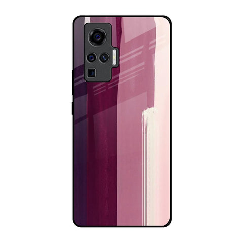 Brush Stroke Art Glossy Case for Vivo X50 Pro