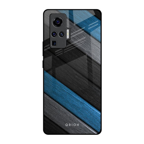 Multicolor Wooden Effect Glossy Case for Vivo X50 Pro