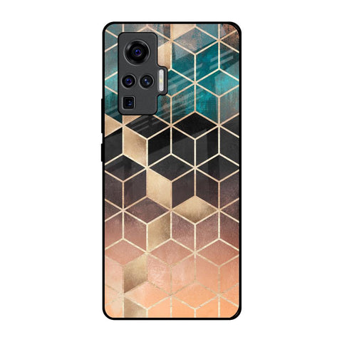 Bronze Texture Glossy Case for Vivo X50 Pro