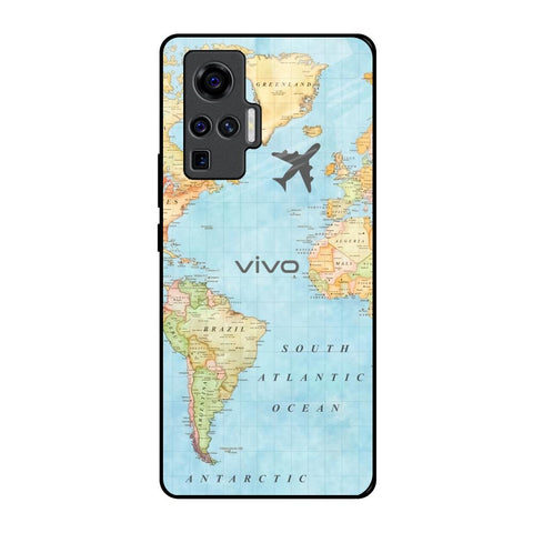 Fly Around The World Glossy Case for Vivo X50 Pro
